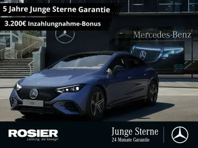 Gebraucht Mercedes EQE350 Premium 214 kW (292 PS) 2023 Blau / sodalithblau Limousine