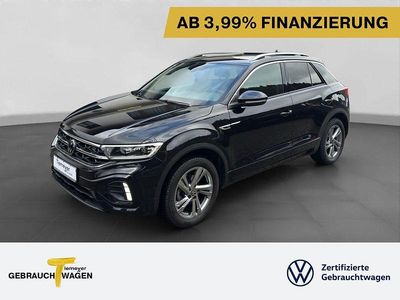 Gebraucht VW T-Roc R-line 110 PS (80 kW) 2023 Schwarz SUV