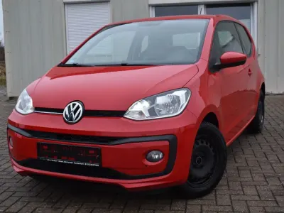 Gebraucht VW up! move up! 60 PS (44 kW) 2018 Rot Kleinwagen