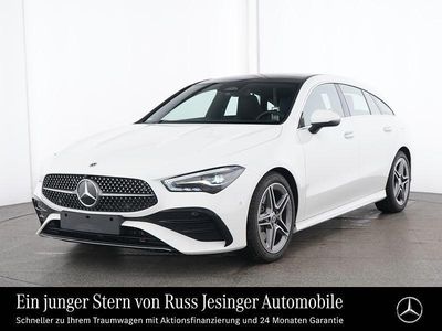 Polarweiß Gebraucht 2024 Mercedes CLA200 Shooting Brake AMG line Kombi | 34.880 € (Fairer Preis)