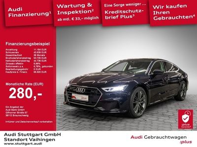 gebraucht Audi A7 Sportback 45 TFSI quattro S tronic HuD SHZ VC