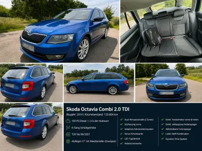 Gebraucht Skoda Octavia Elegance 150 PS (110 kW) 2014 Kombi