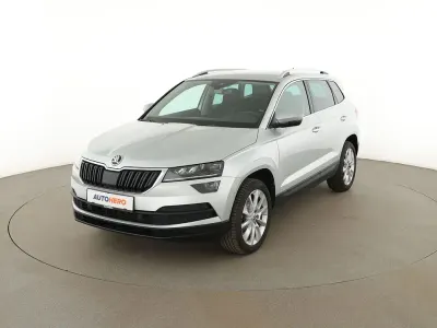 Gebraucht Skoda Karoq Style 150 PS (110 kW) 2018 Silber SUV