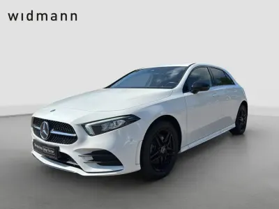 Używany Mercedes A250 AMG line 160 KM (117 kW) 2022 Biały Sedan/Limuzyna