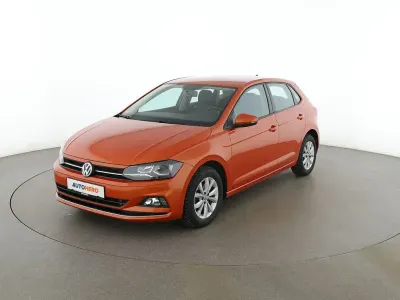 Gebraucht VW Polo Highline 95 PS (69 kW) 2019 Orange Kleinwagen