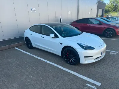 Gebraucht Tesla Model 3 Performance 377 kW (513 PS) 2022 Weiß Limousine