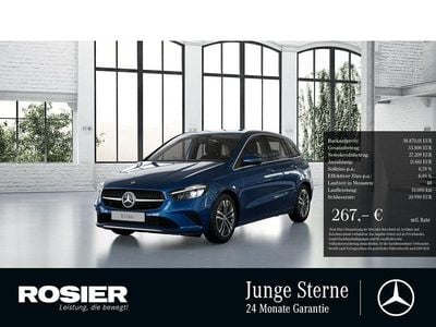 Gebraucht Mercedes B250e Advanced 163 PS (119 kW) 2025 Blau / spektralblau Van / Kleinbus