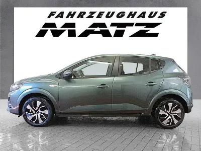 Uusi Dacia Sandero Expression 122 HP (89 kW) 2026 Vihreä Sedan