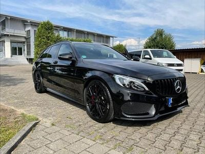 Usata Mercedes C250 AMG line 204 CV (150 kW) 2015 Nero Station wagon