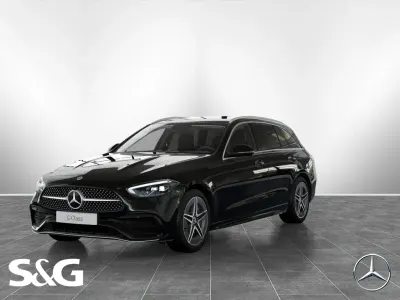 Gebraucht Mercedes C180 AMG 170 PS (125 kW) 2025 Metalliclack obsidianschwarz Kombi