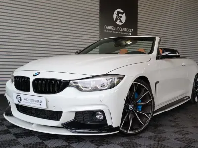 Gebraucht BMW 440 Cabriolet M Performance 326 PS (239 kW) 2018 Weiß Cabrio