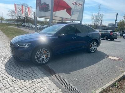 Usata Audi e-tron S-Line 230 kW (313 CV) 2021 Blu SUV
