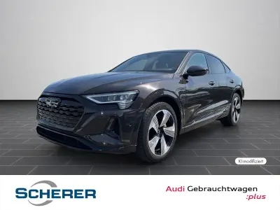 Gebraucht Audi Q8 Sportback e-tron Comfort 250 kW (340 PS) 2023 Madeirabraun metallic (metallic) SUV