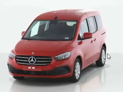 Neu Mercedes T180 Progressive 116 PS (85 kW) 2026 Rot Van / Kleinbus