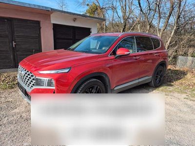 Gebraucht Hyundai Santa Fe Premium 200 PS (147 kW) 2021 Orange SUV