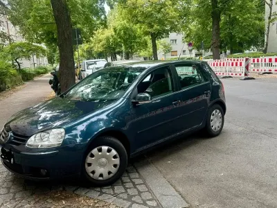 Gebraucht VW Golf V 102 PS (75 kW) 2007 Blau Kleinwagen
