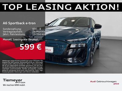 Gebraucht Audi e-tron Sportback S-Line 269 kW (367 PS) 2025 Blau SUV