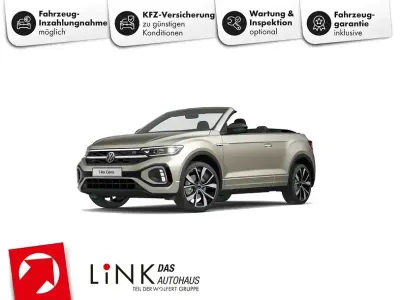 Gebraucht VW T-Roc Cabriolet R-line 150 PS (110 kW) 2022 Silber Cabrio
