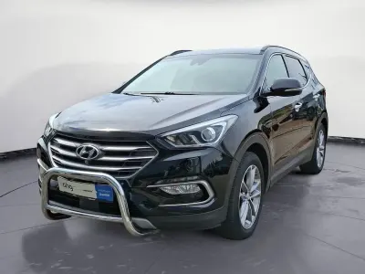 Gebraucht Hyundai Santa Fe Premium 200 PS (147 kW) 2017 Phantom black / mic SUV