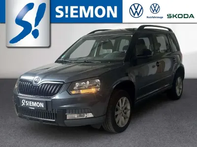 Brugt Skoda Yeti GreenLine 105 HK (77 kW) 2015 Sort SUV