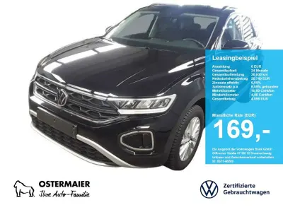 Gebraucht VW T-Roc Life 116 PS (85 kW) 2024 Deep black perleffekt SUV
