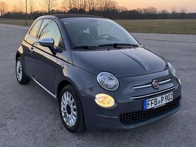 Usata Fiat 500C Lounge 69 CV (50 kW) 2021 Grigio Cabrio