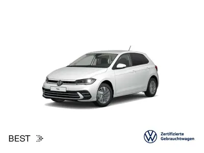 Gebraucht VW Polo Style 95 PS (69 kW) 2022 Weiß Kleinwagen