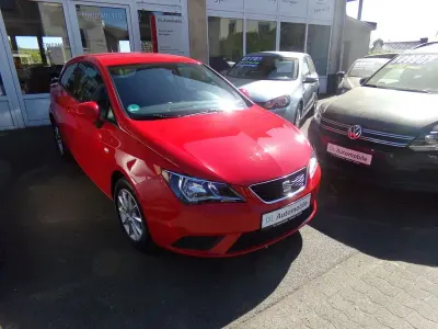 Brugt Seat Ibiza SC Style 75 HK (55 kW) 2017 Rød Hatchback