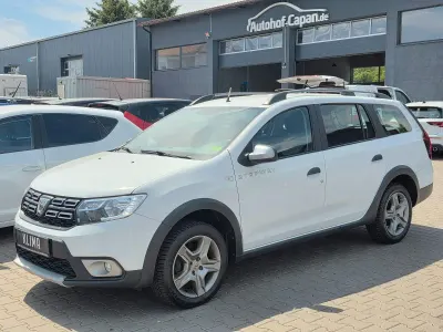 Gebraucht Dacia Logan MCV Stepway 90 PS (66 kW) 2018 Weiß Kombi