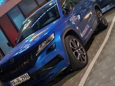 Blau Gebraucht 2020 Skoda Kodiaq RS SUV | 27.900 € (Guter Preis)