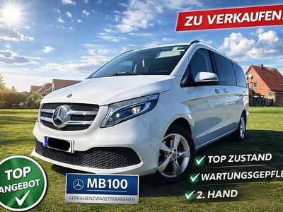 Gebraucht Mercedes V220 Edition 163 PS (119 kW) 2020 Weiß Van / Kleinbus