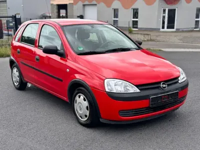 Gebraucht Opel Corsa 58 PS (42 kW) 2002 Rot Kleinwagen