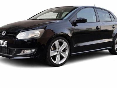 Gebraucht VW Polo Highline 90 PS (66 kW) 2012 Schwarz Kleinwagen