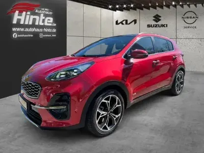 Gebraucht Kia Sportage GT-Line 177 PS (130 kW) 2020 H8g) pentametal met. (grau SUV