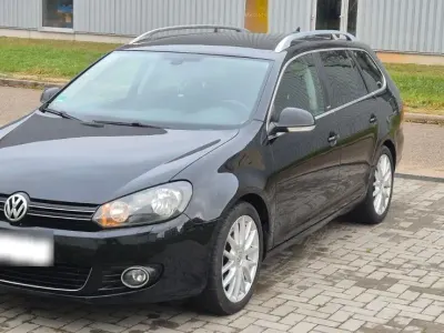 Käytetty VW Golf VII Style 140 HP (102 kW) 2012 Punainen Farmari