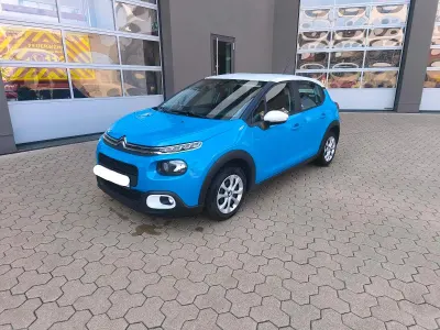 Gebraucht Citroën C3 Feel 82 PS (60 kW) 2020 Blau Kleinwagen