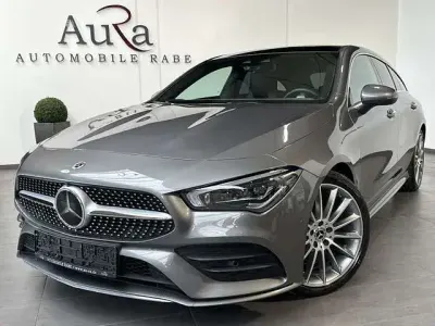 Gebraucht Mercedes CLA200 AMG line 150 PS (110 kW) 2023 Mountaingrau Coupé