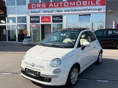 Gebraucht Fiat 500 Lounge 86 PS (63 kW) 2011 Weiß Kleinwagen