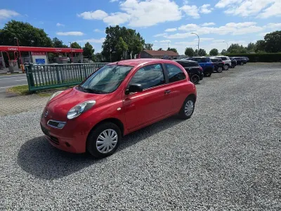 Gebraucht Nissan Micra Visia 65 PS (47 kW) 2010 Rot Kleinwagen