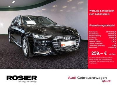 Gebraucht Audi A4 Advanced Plus 150 PS (110 kW) 2024 Brillantschwarz Kombi