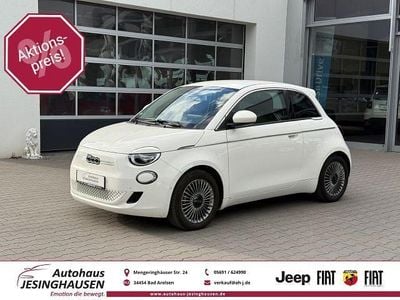 Gebraucht Fiat 500e 86 kW (118 PS) 2023 (arktis weiß) Kleinwagen
