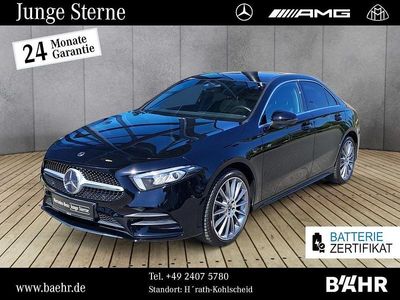 Gebraucht Mercedes A250 AMG 160 PS (117 kW) 2021 Nachtschwarz uni Limousine