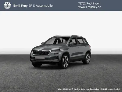 Gebraucht Skoda Karoq Selection 150 PS (110 kW) 2023 Graphitegrau metallic SUV