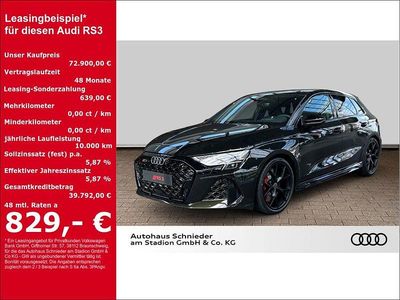 Gebraucht Audi RS3 Sport 400 PS (294 kW) 2026 Dunkelgruen Limousine
