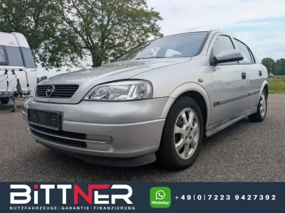 Gebraucht Opel Astra Edition 101 PS (74 kW) 2001 Silber Limousine