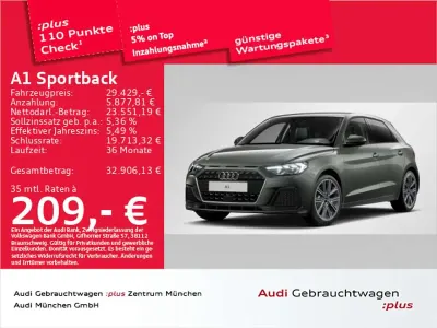 Gebraucht Audi A1 Advanced 150 PS (110 kW) 2025 Chronosgrau metallic SUV