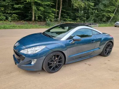 Used Peugeot RCZ 156 HP (114 kW) 2011 Blue Coupe