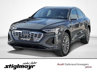 Magnetgrau Gebraucht 2024 Audi Q8 Sportback e-tron S-Line SUV | 69.990 €