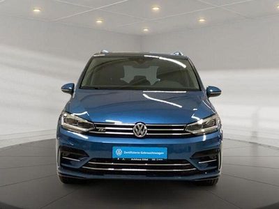 Blau Gebraucht 2017 VW Touran Highline Van / Kleinbus | 23.900 € (Fairer Preis)