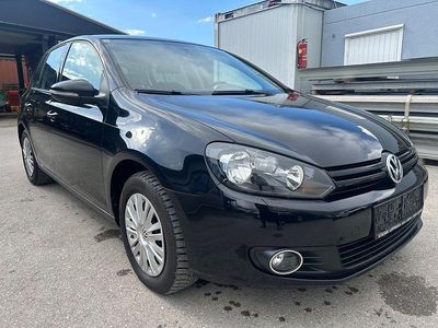 Gebraucht VW Golf VI Trendline 90 PS (66 kW) 2010 Schwarz Kleinwagen